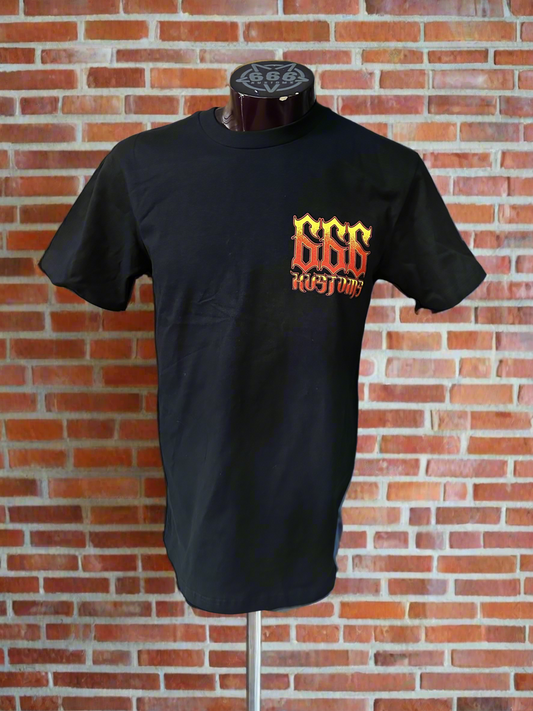 Tripsix Ride in Hell T-shirt