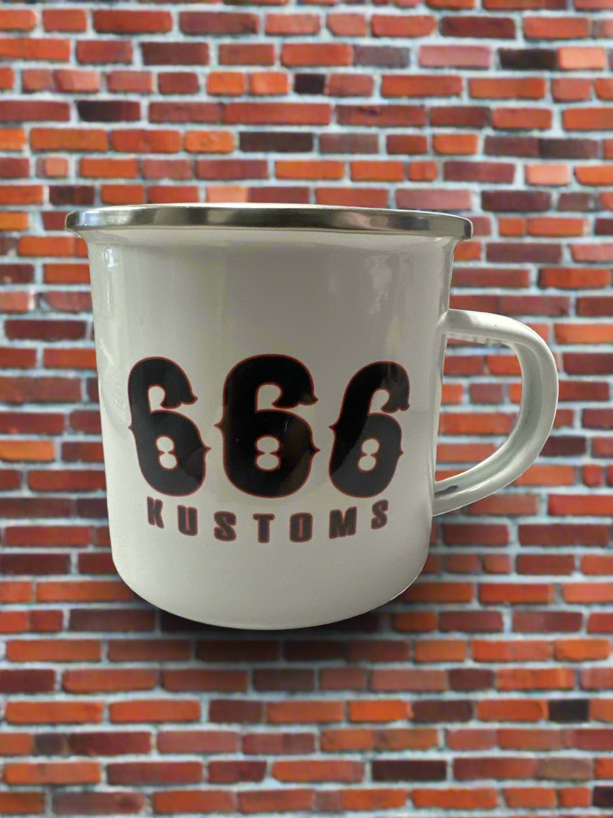 666 Enamel Mug (12oz)