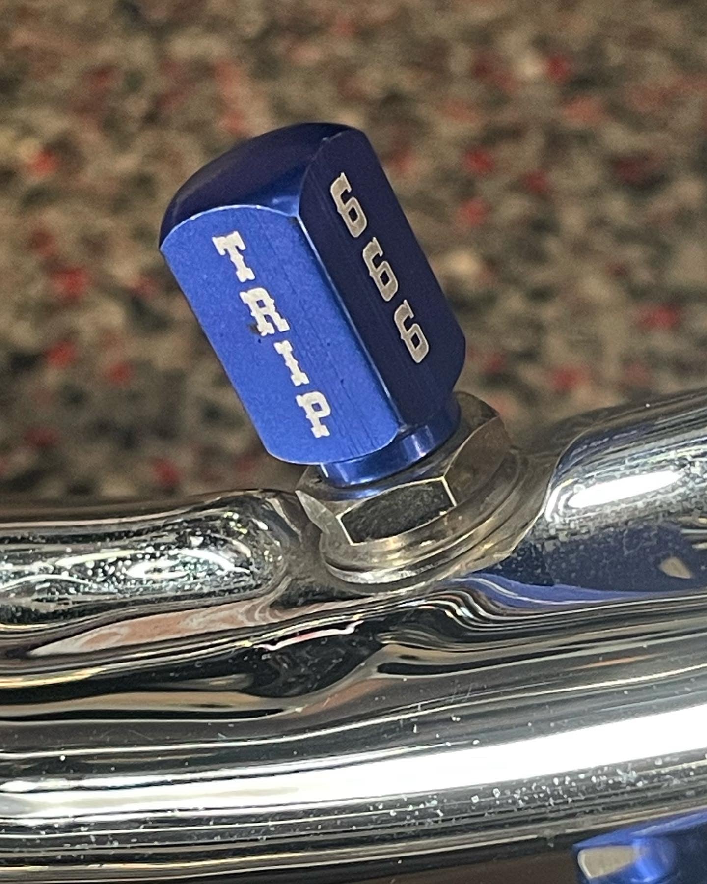 666 Valve stem caps