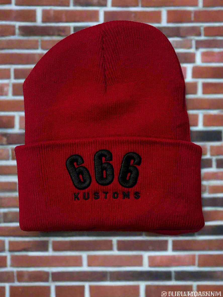 666 Embroidered Toques