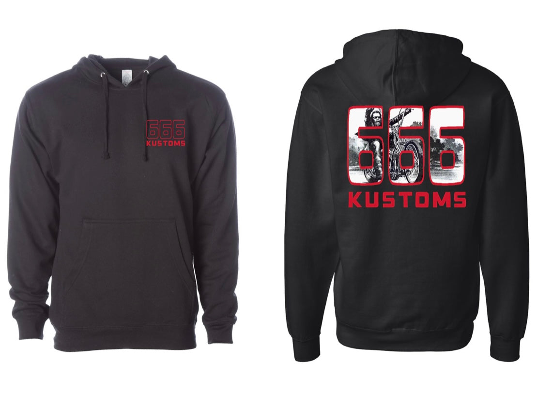 666 the Mann Pullover Hoodie & Zip up