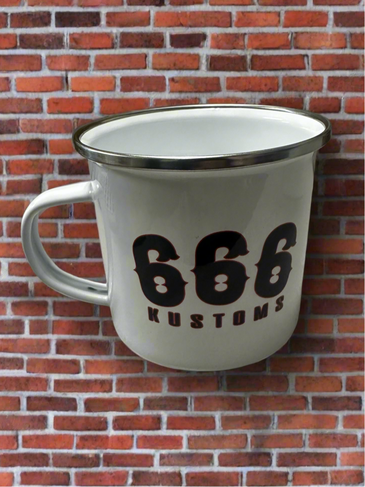666 Enamel Mug (12oz)