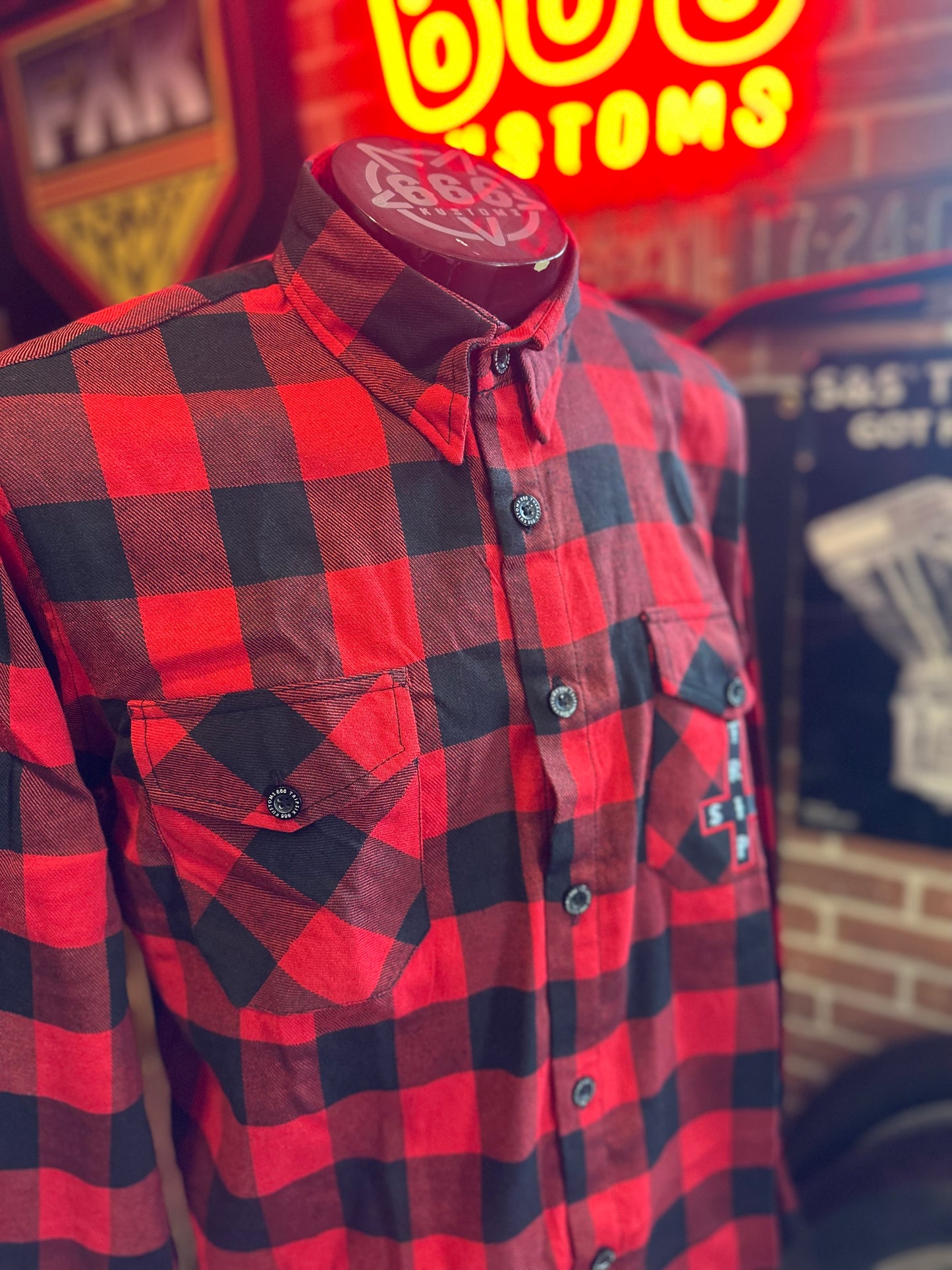 Tripsix Cross Red Flannel
