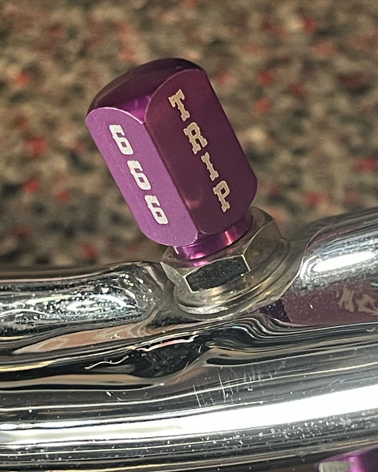 666 Valve stem caps