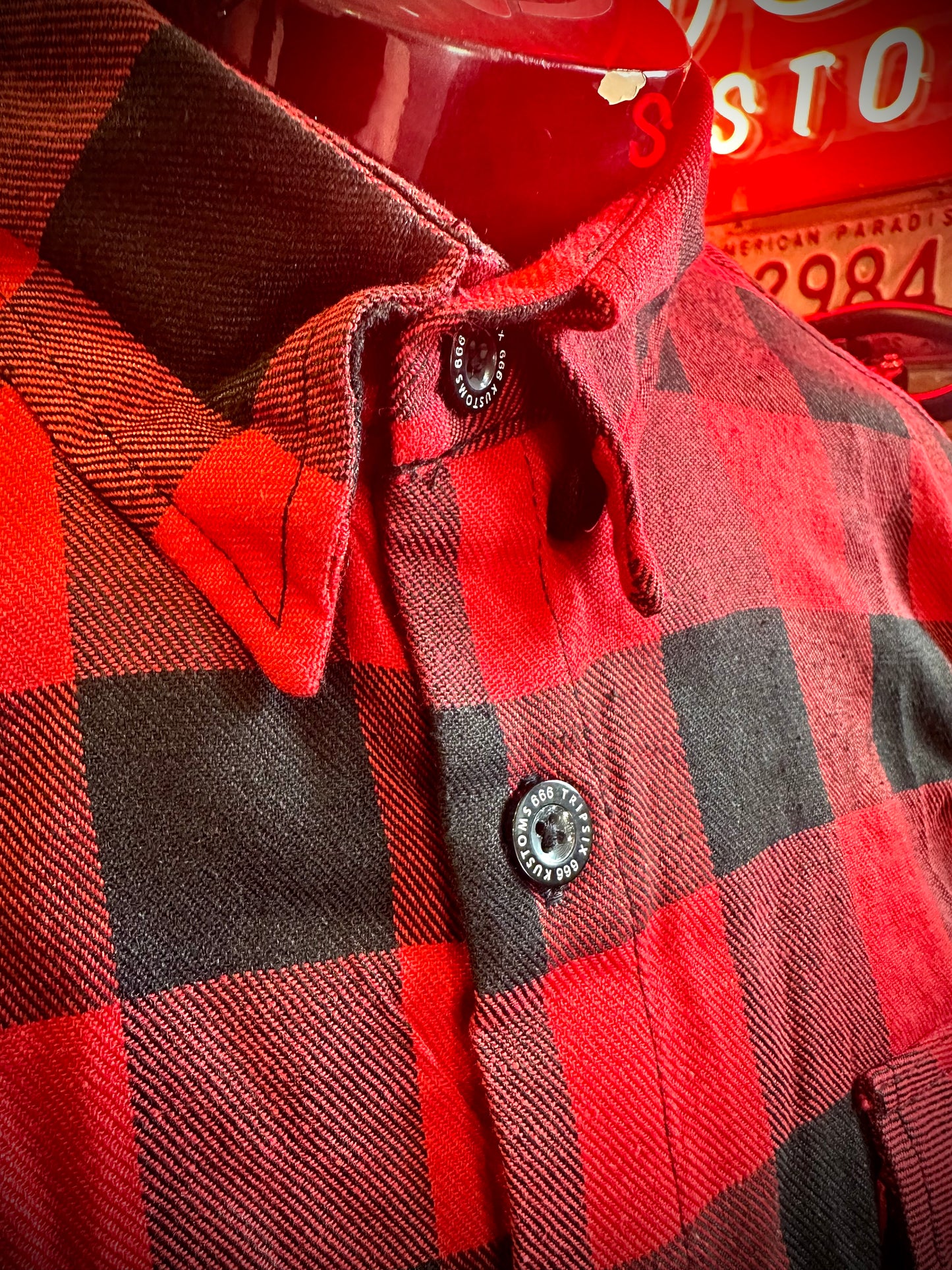 Tripsix Cross Red Flannel