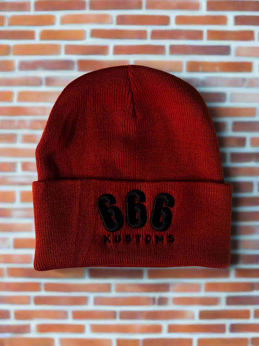 666 Embroidered Toques