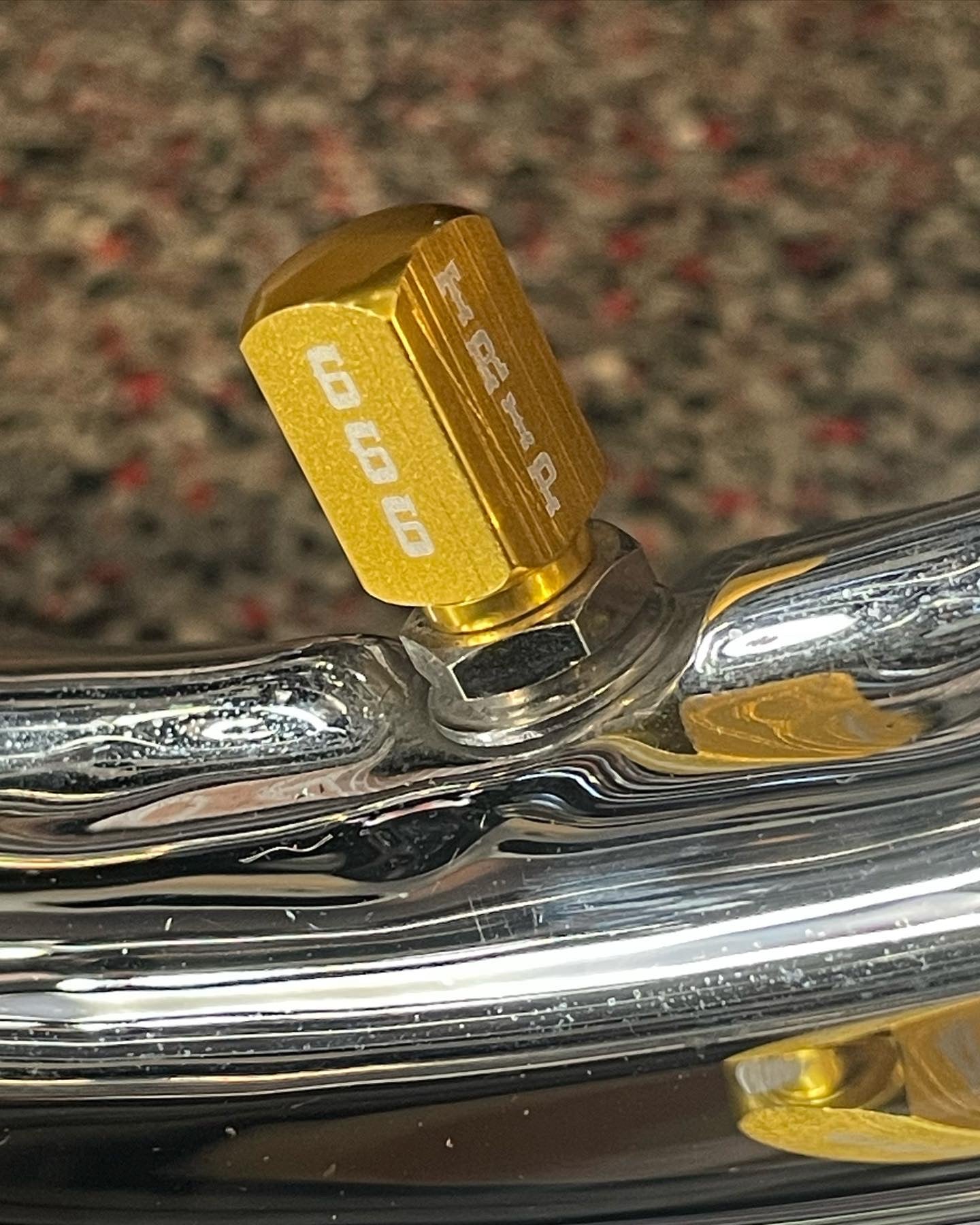 666 Valve stem caps
