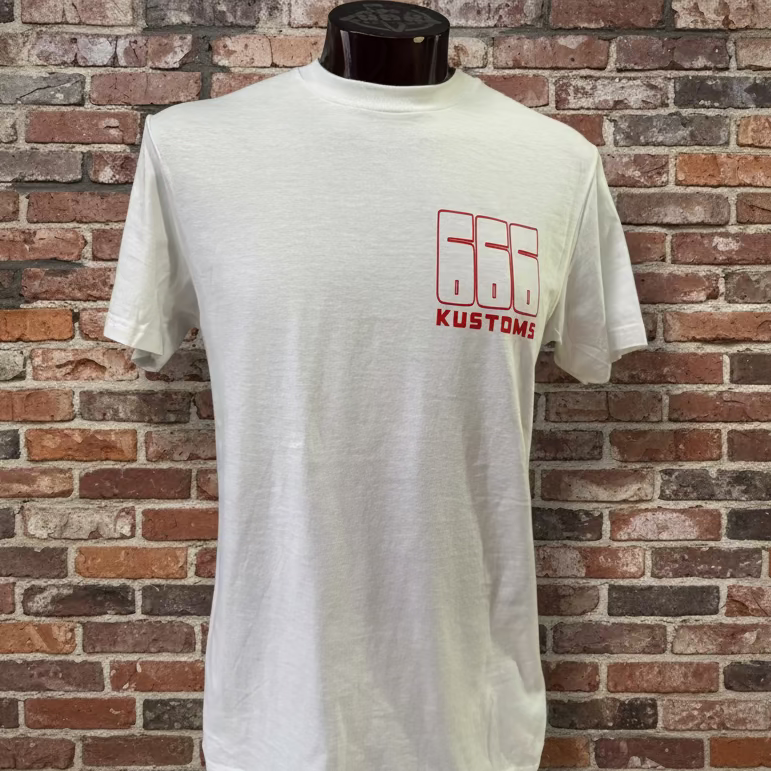 666 Mann White T