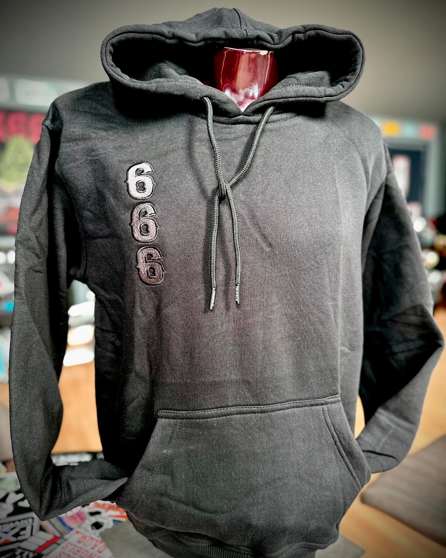 666 Embroidered Hoodie.