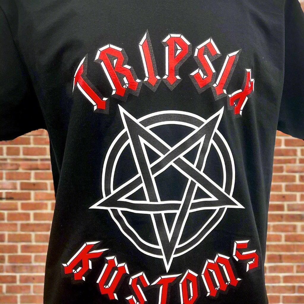 Tripsix Kustoms Pentagram T-shirt