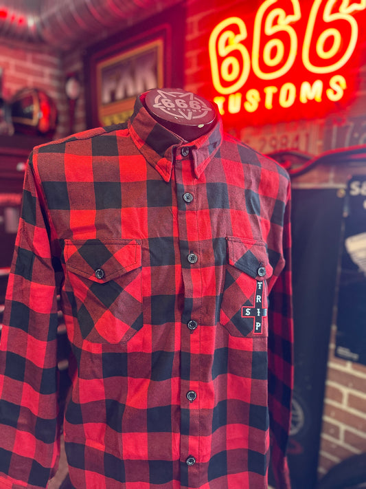 Tripsix Cross Red Flannel