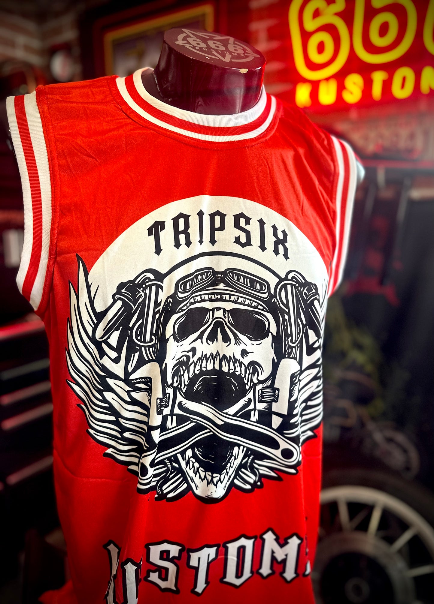 Tripsix Kustoms Jersey Tank