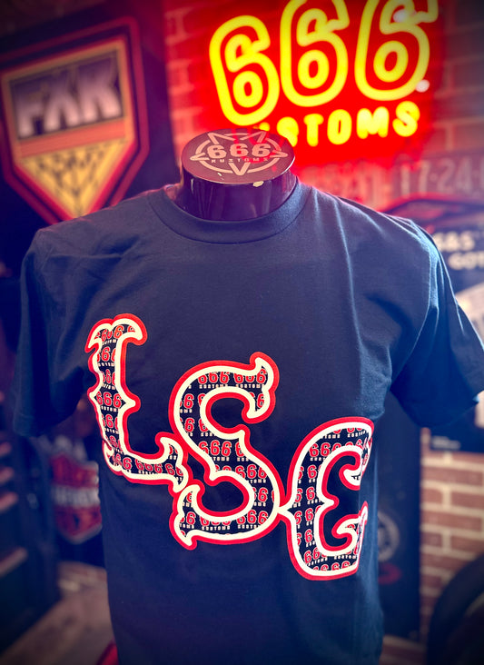666 LSC T-shirt (medium)