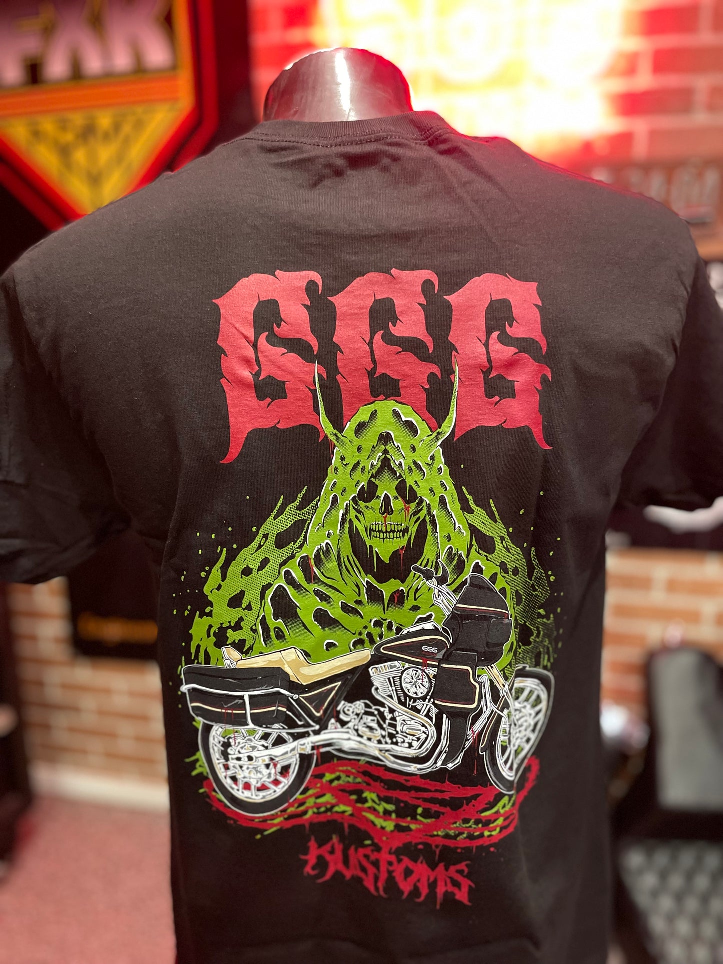 666 Kustoms Reeper T-shirt