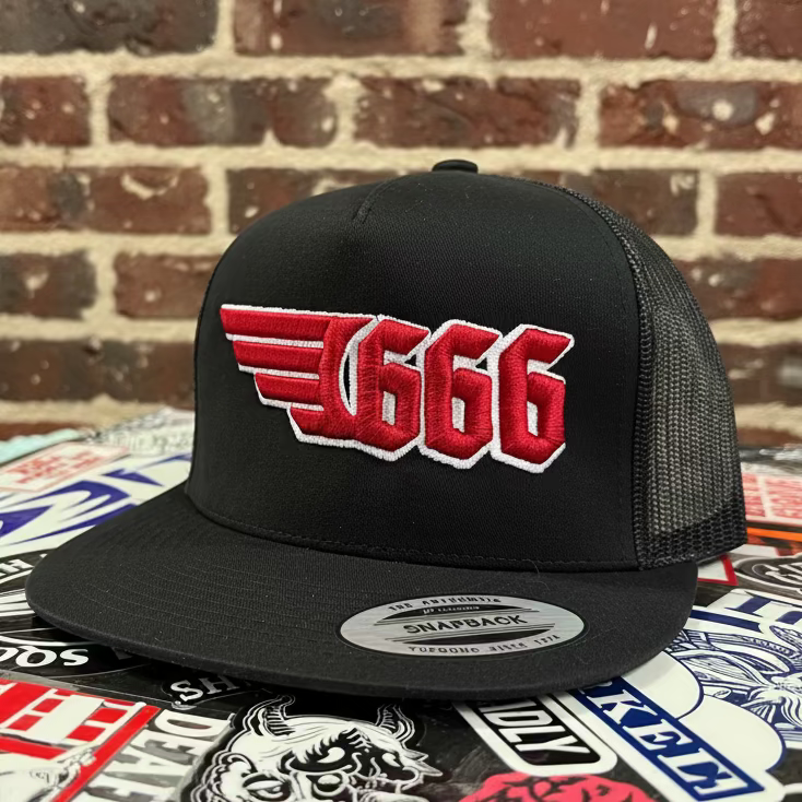 666Wing Snapbacks
