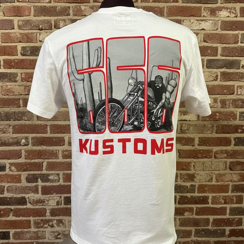 666 Mann White T